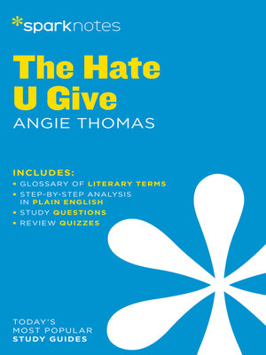 cover image of The Hate U Give SparkNotes Literature Guide